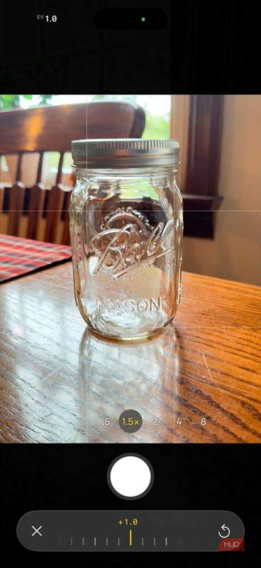 کنترل دوربین iOS 26 برای قرار گرفتن در معرض