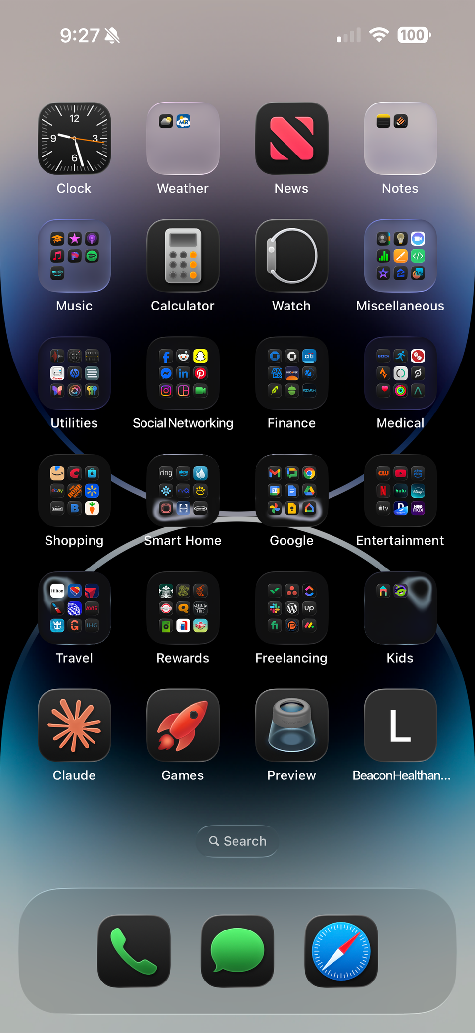 ios 26 نماد تاریک