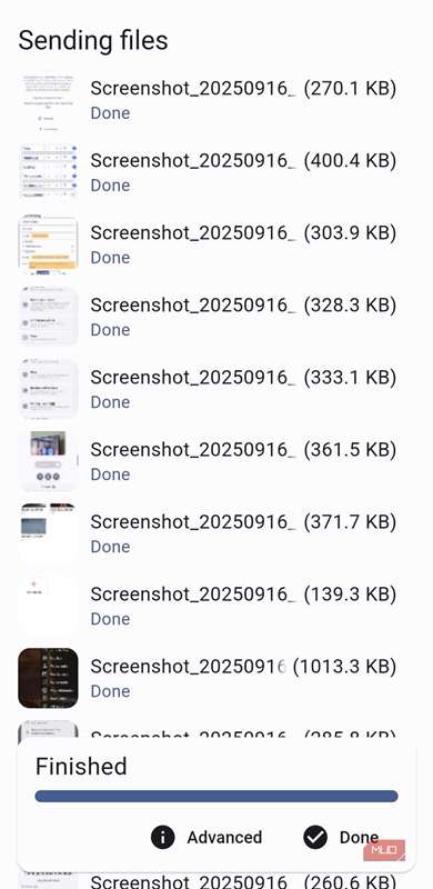 صفحه نمایش وضعیت انتقال برنامه در Android