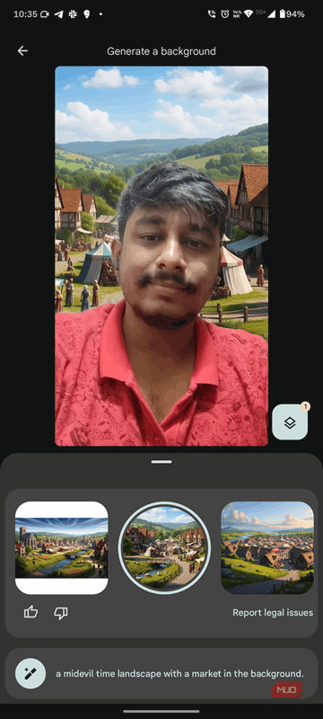 هوش مصنوعی پیش زمینه هایی را از اعلان ها در Google Meet ایجاد کرد.