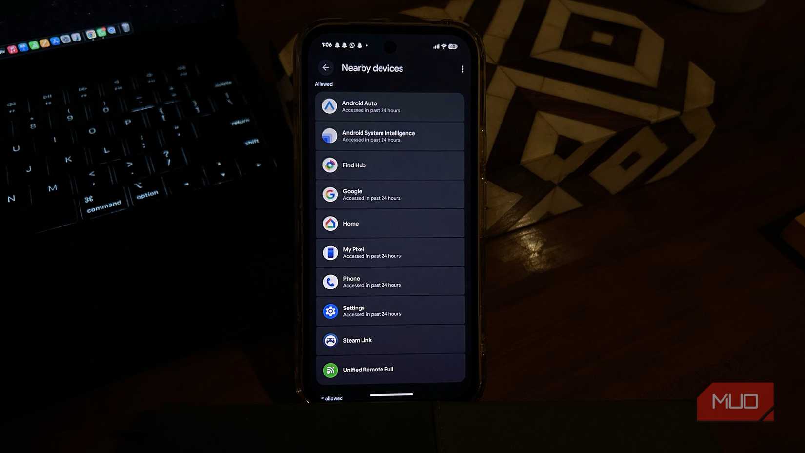 برنامه های Android با دسترسی به تنظیمات دستگاه های اطراف.