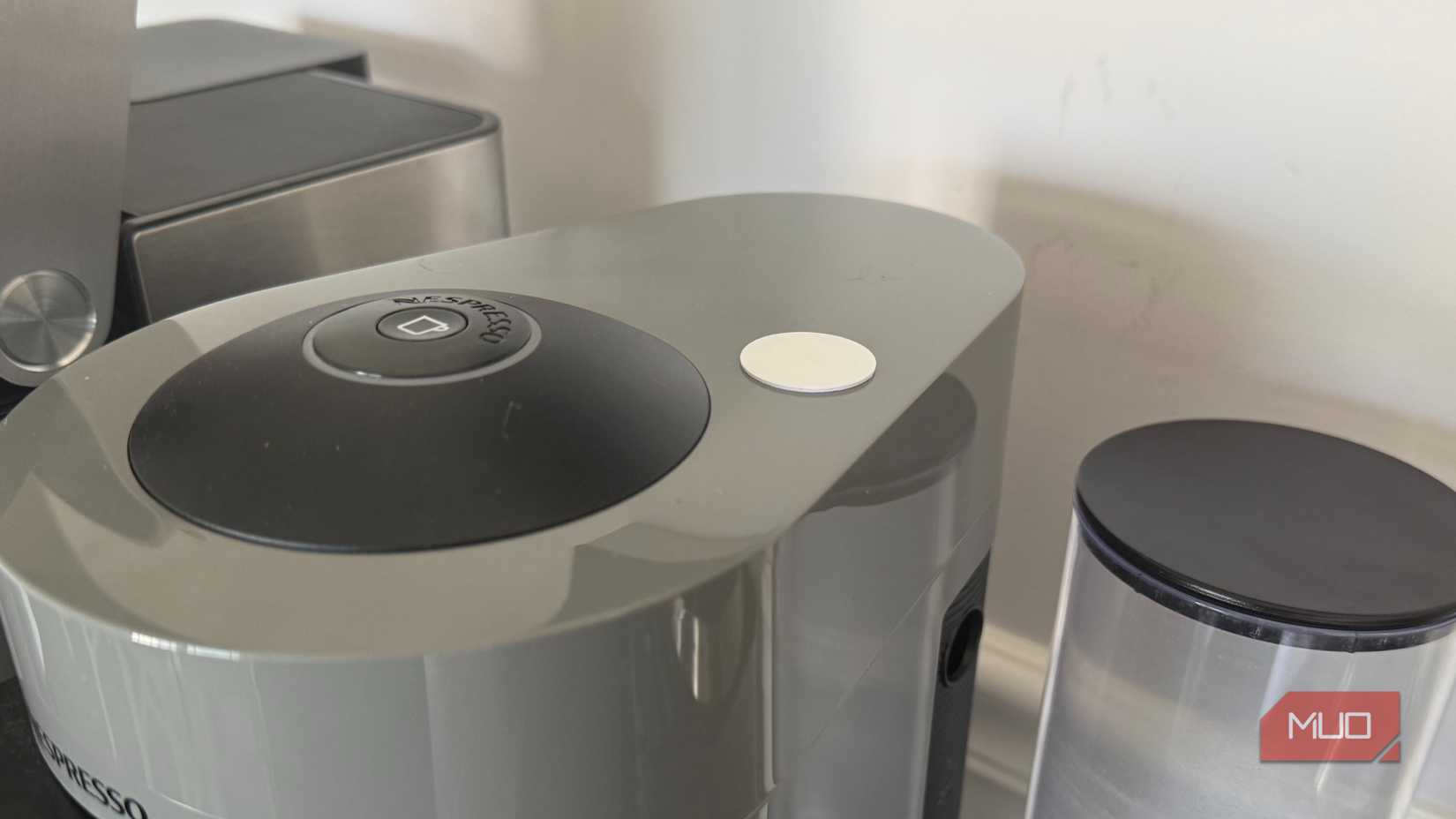 برچسب NFC در دستگاه Nespresso