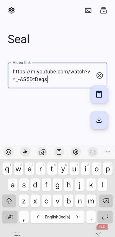 جعبه URL برنامه را در تلفن Android مهر و موم کنید