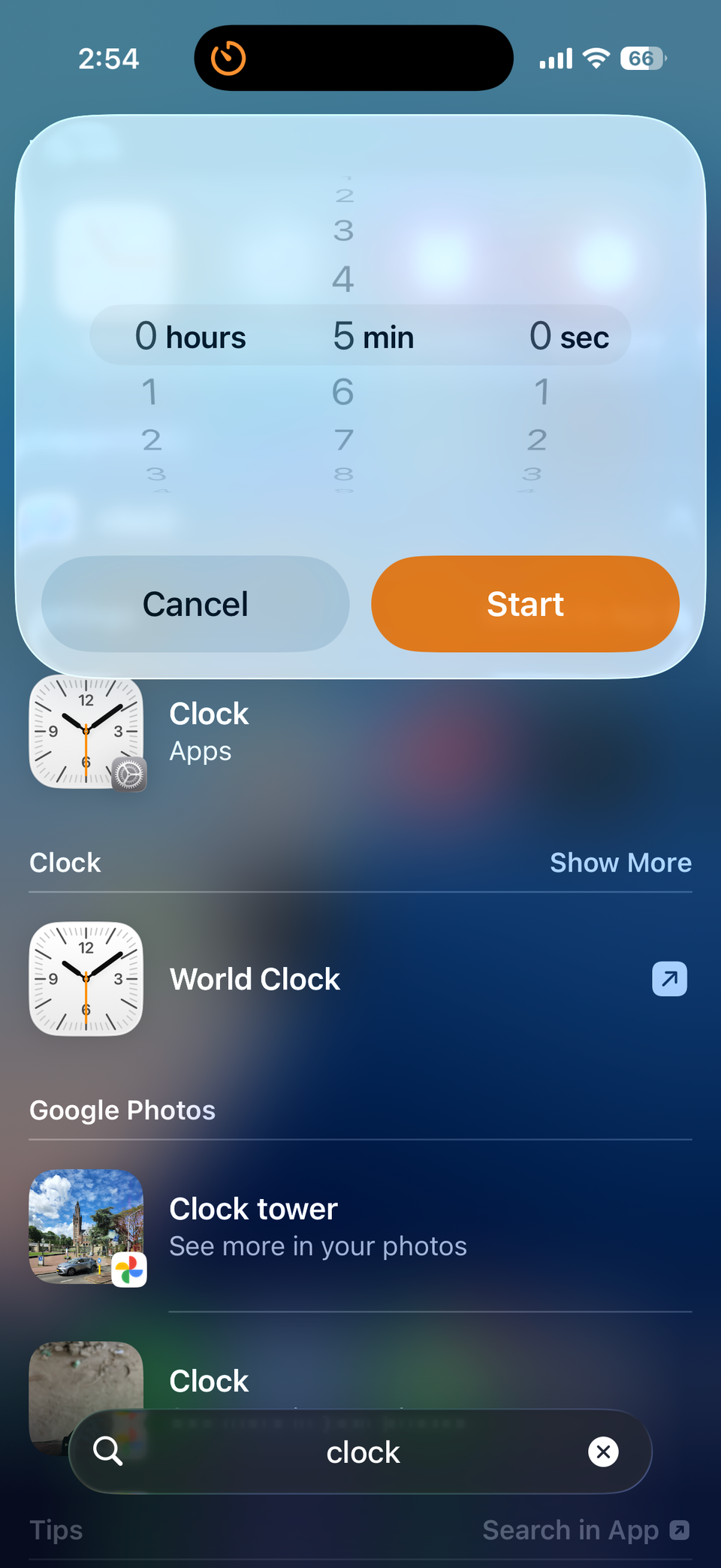 گزینه تایمر را در منوی Spotlight iPhone تنظیم کنید