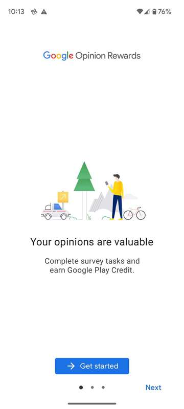 پاداش نظر Google را تنظیم کنید