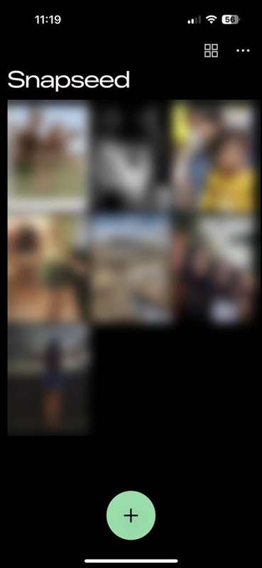 شبکه عکس Snapseed