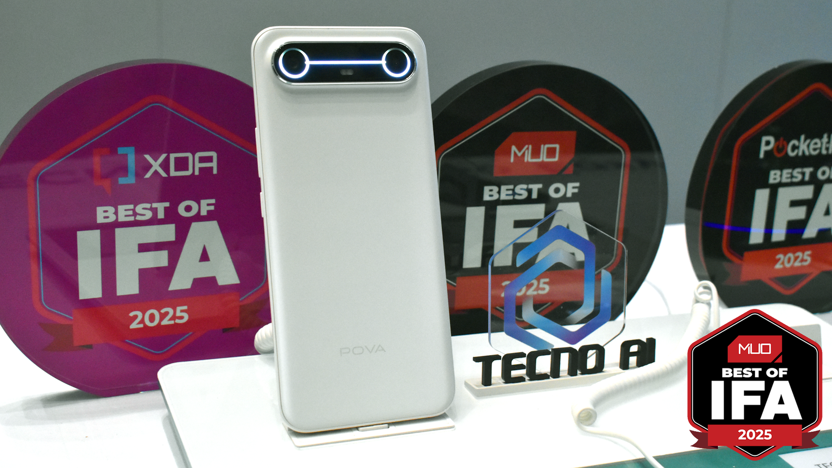 تلفن هوشمند Slim Tecno در IFA 2025.