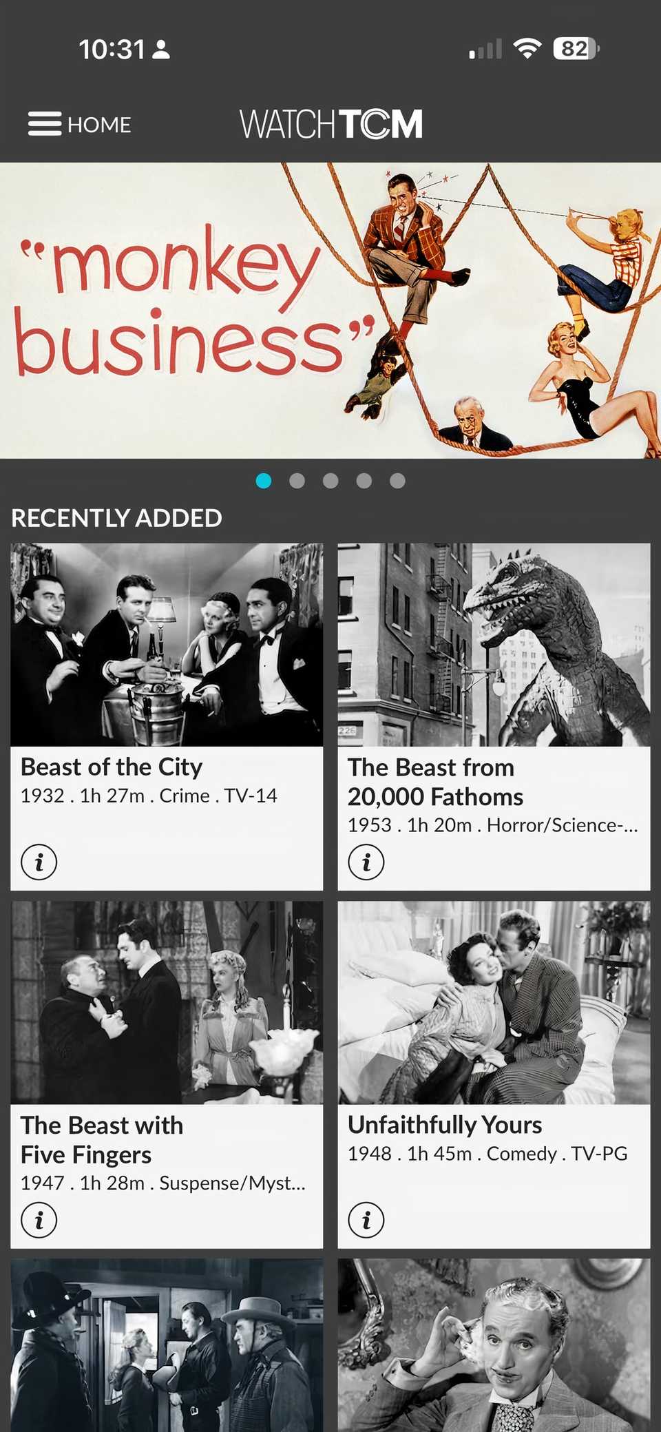 برنامه TCM را در آیفون تماشا کنید.