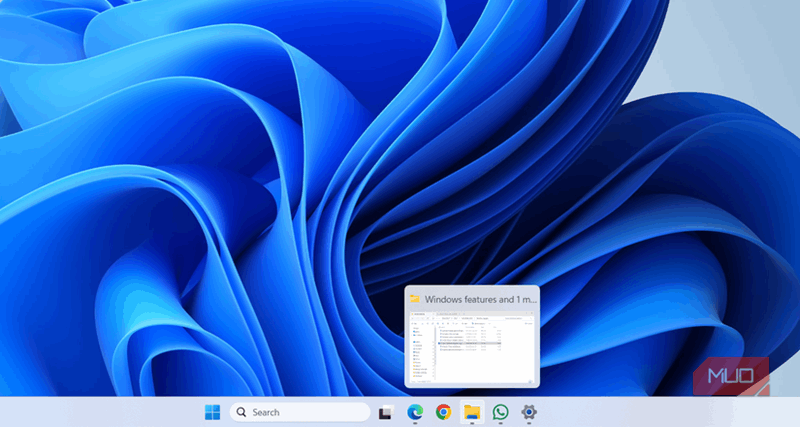 نوار وظیفه ویندوز 11
