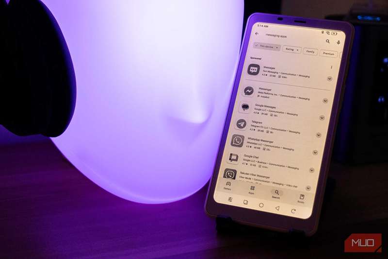 برنامههای پیامرسان در فروشگاه Google Play برای Onyx Boox Palma 2