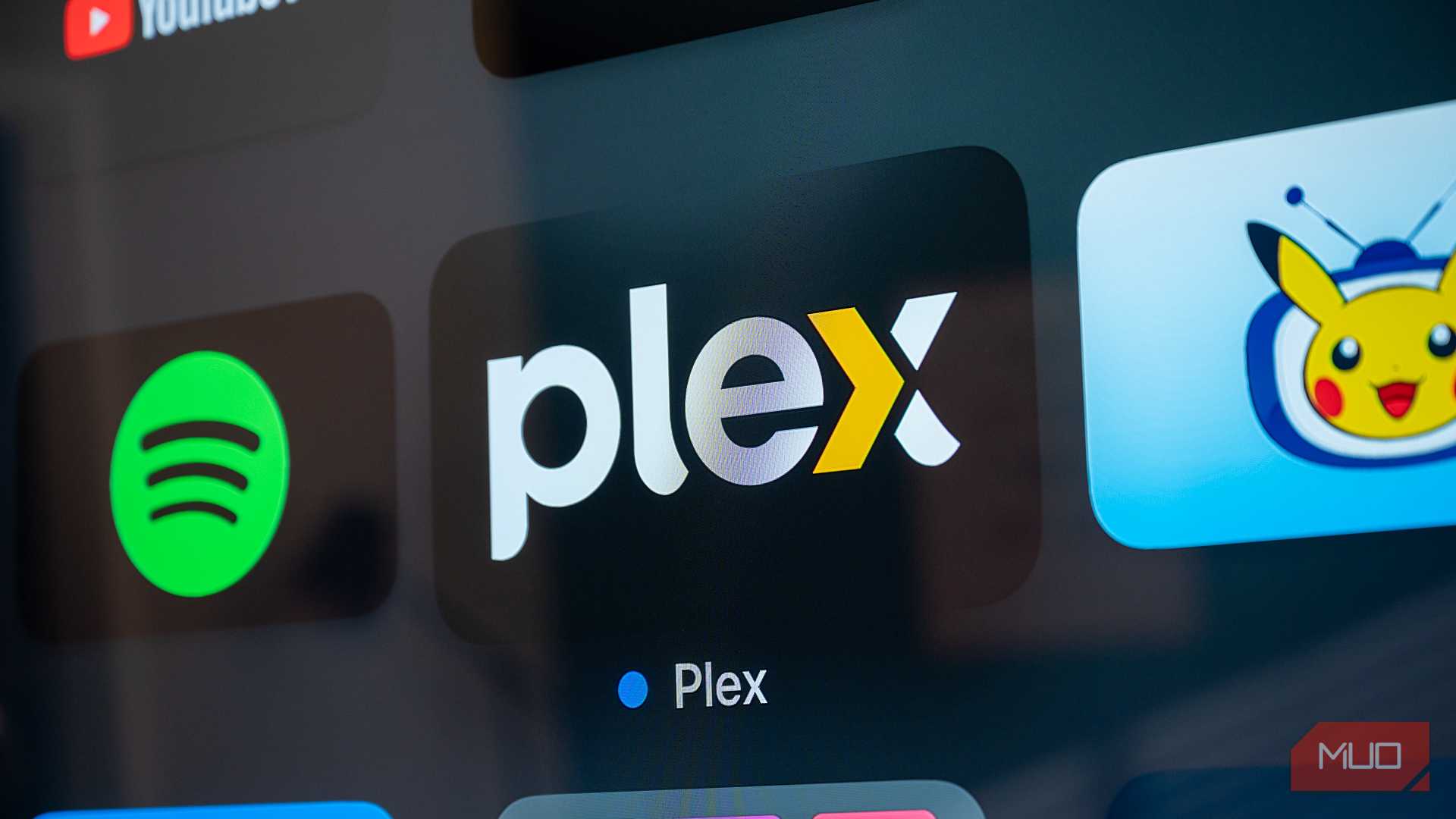 نماد برنامه Plex بر روی Apple TV