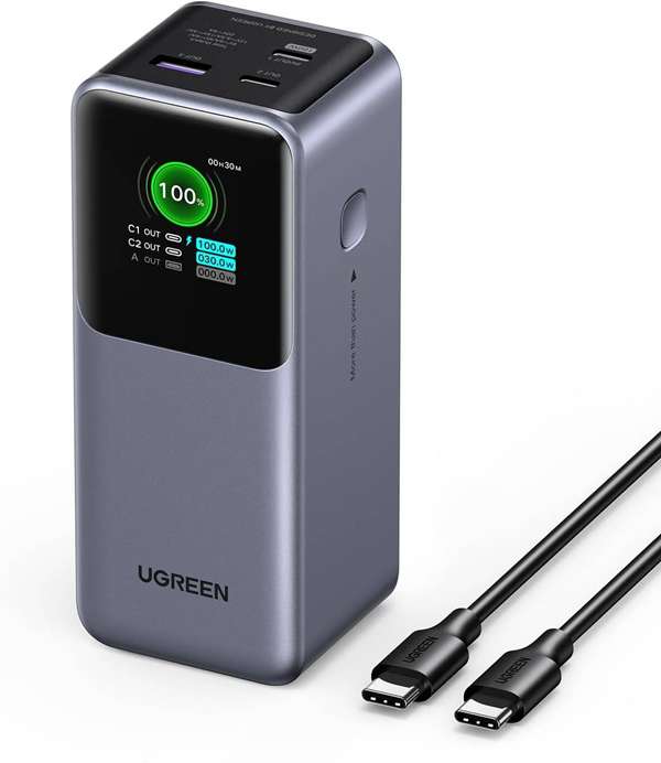 بانک انرژی Ugreen Nexode 20000mAh 130W