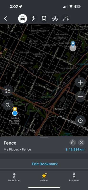 نقشهٔ ارگانیک دو نشانک را از یکدیگر جدا نشان می‌دهد