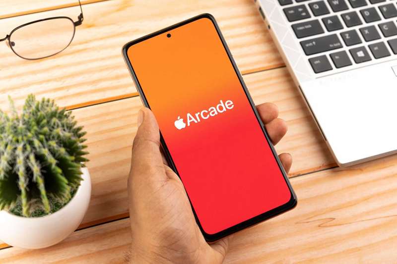 آیکون Apple Arcade بر روی یک گوشی هوشمند