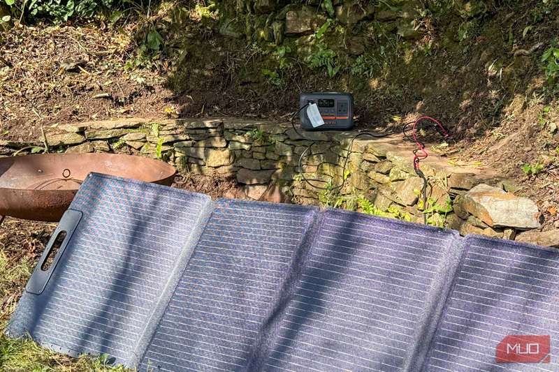 مرور bluetti ac2p و pv120s - کابل خورشیدی طولانی برای قرار دادن باتری در سایه