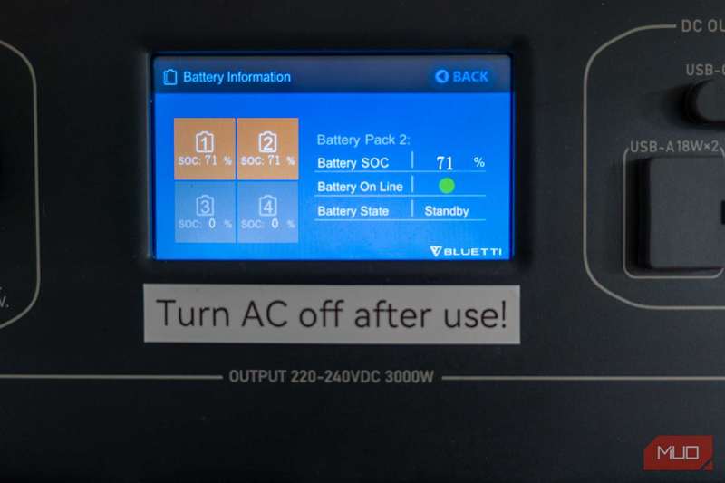 بررسی Bluetti B300K - تأیید ظرفیت باتری-1