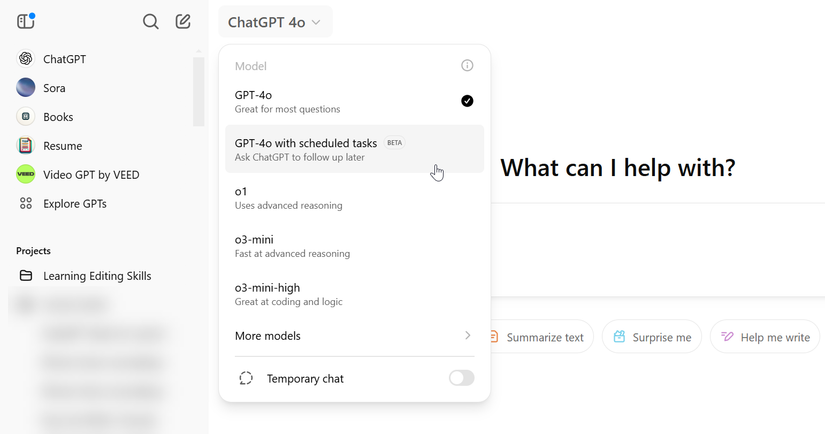 وظایف ChatGPT
