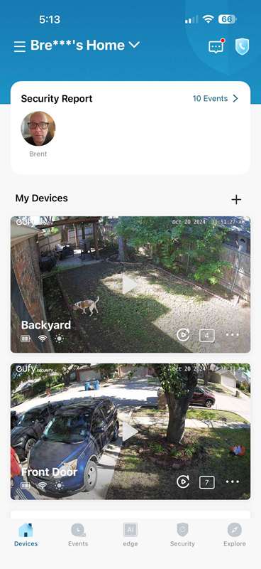گزارش امنیتی برنامه eufy