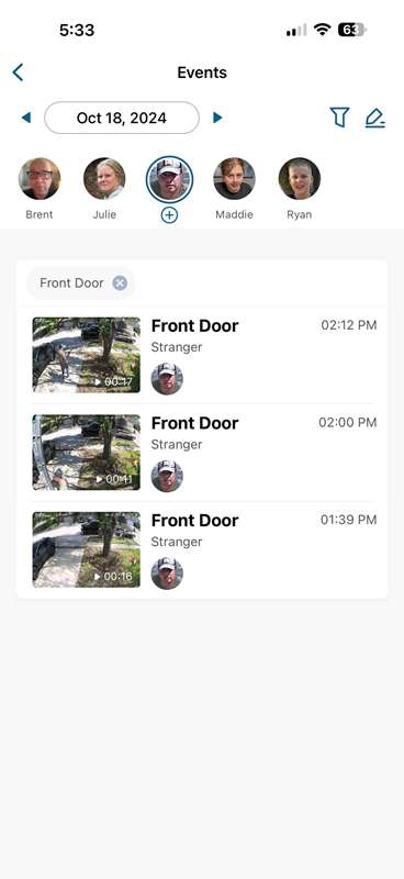 گزارش امنیتی برنامه eufy - غریبه
