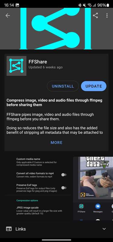 جستجوی برنامه در F-Droid.