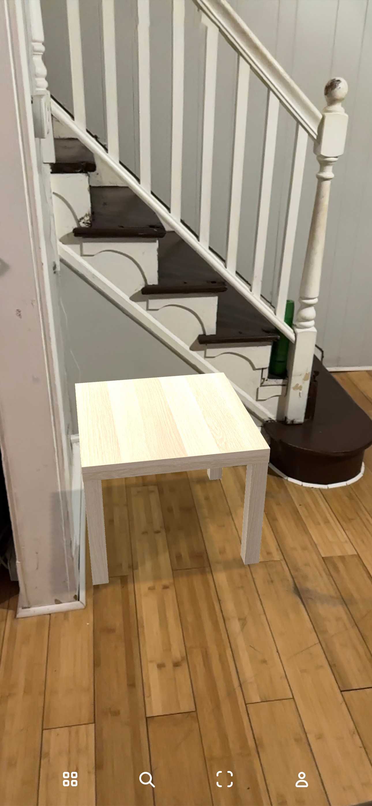 اسکن برنامه LiDAR IKEA Place