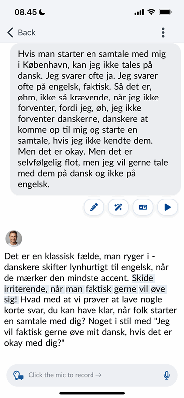 ادامه گفت‌وگو در LanguaTalk