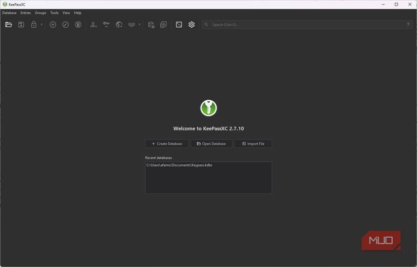 برنامه قابل حمل KeepAssxc