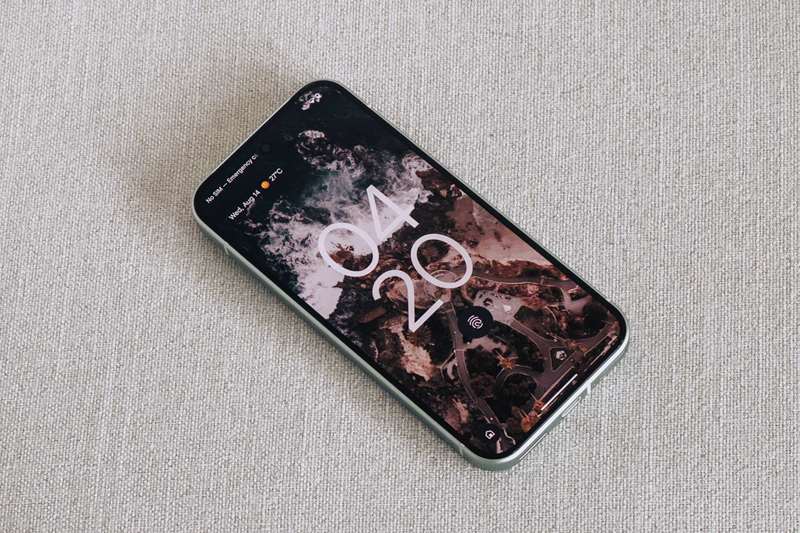 قفل‌صفحه پیکسل 9