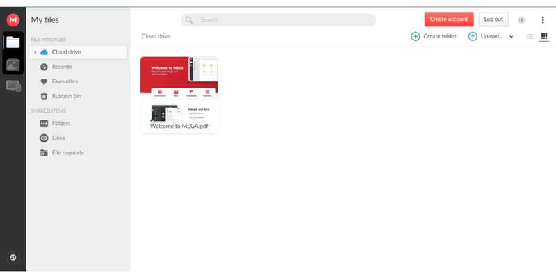 برنامهٔ پشتیبان‌گیری ابری MEGA