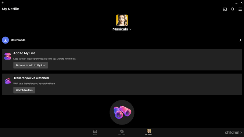 ایجاد پروفایل Netflix برای یک ژانر خاص