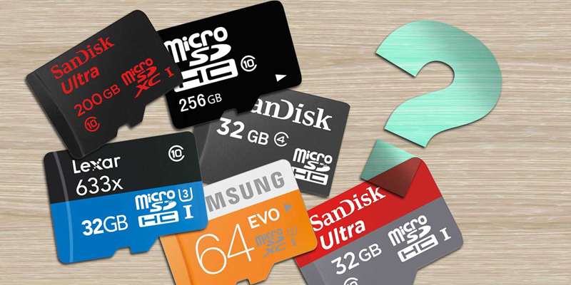 خطاهای جدید microSD