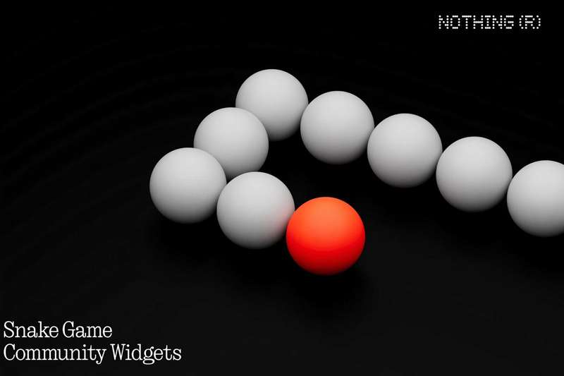 بازی Snake دوباره به‌واسطه ویجت‌های جامعه Nothing زنده می‌شود