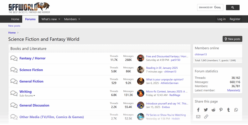 انجمن‌های آنلاین برای خواندن و توصیه کتاب‌ها