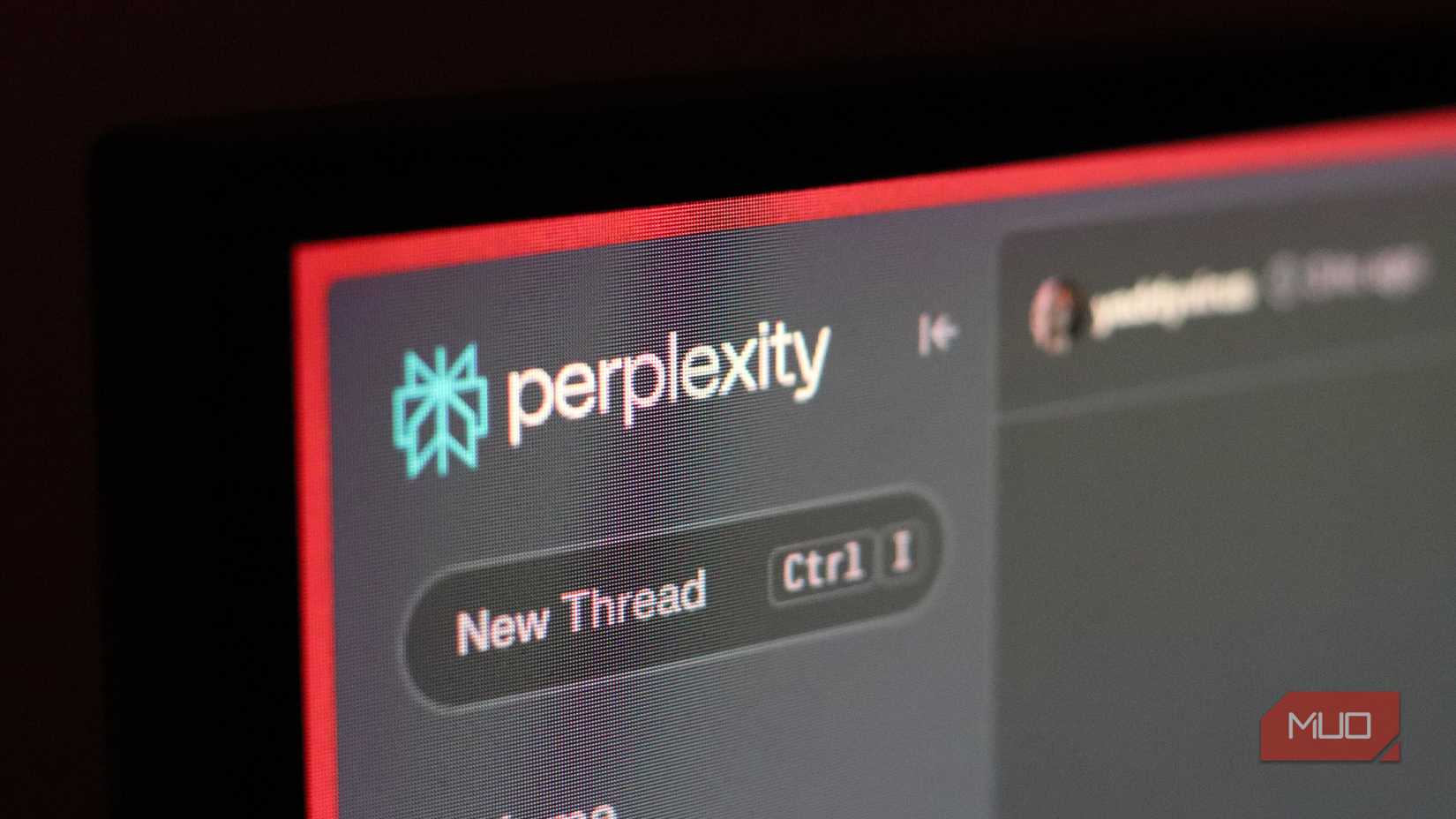 وب سایت Perplexity در یک مرورگر باز می شود