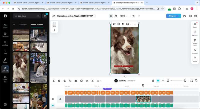 کتابخانه دارایی ویدئوی پپیت