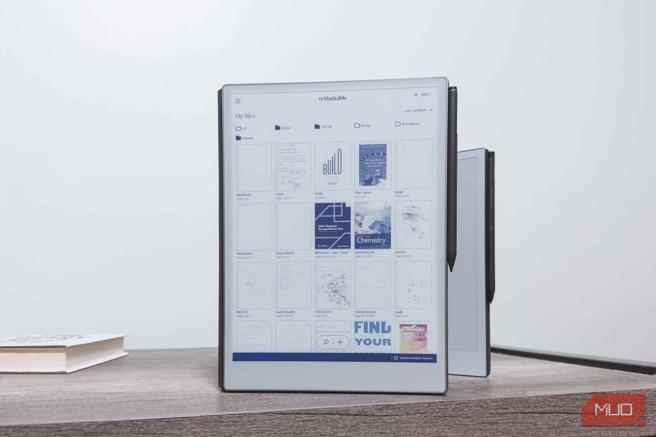 سیستمعامل Paper Pro (صفحه اصلی)