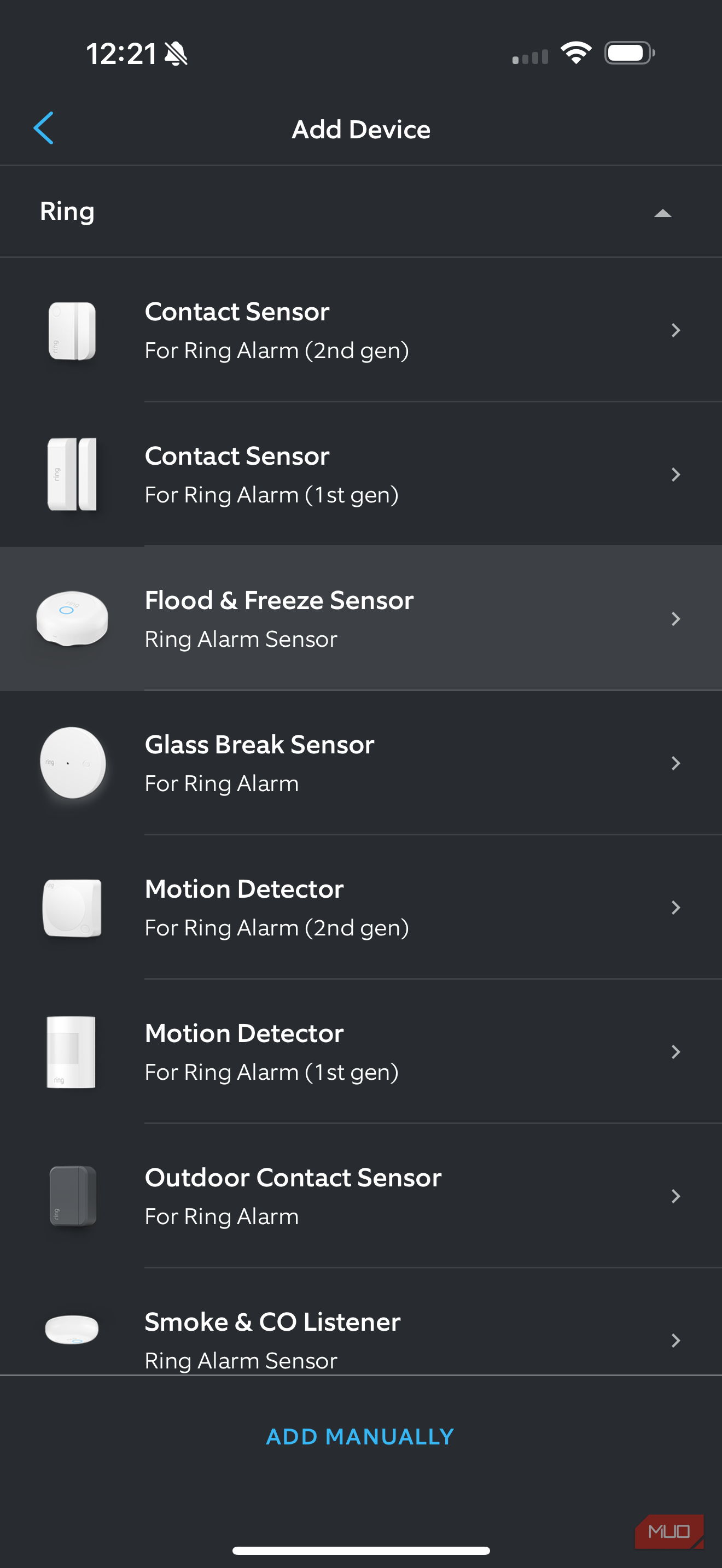 مراحل 5 در برنامه سنسور سیل و انجماد Ring