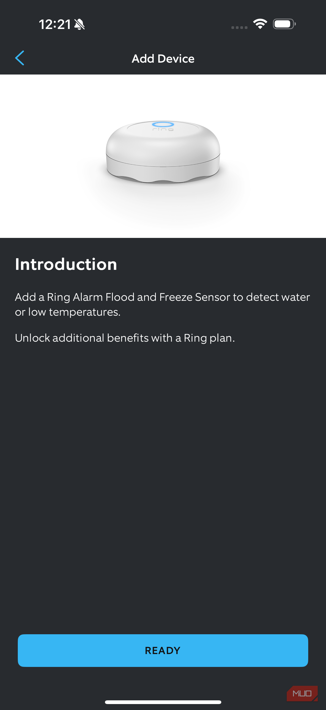 مراحل 6 در برنامه سنسور سیل و انجماد Ring