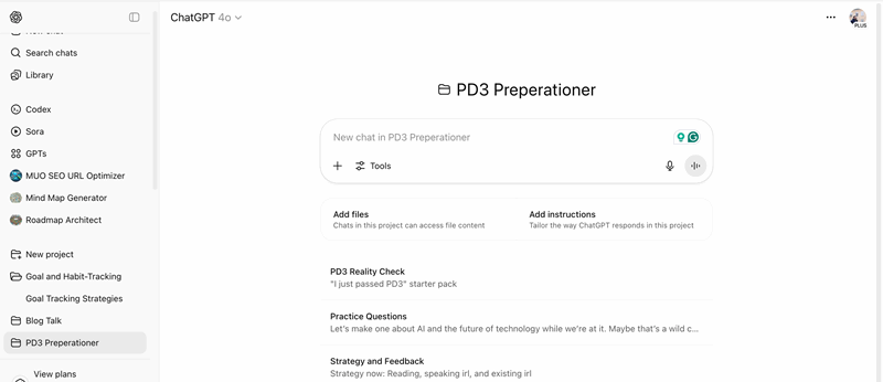 یادگیری زبان در یک پروژه ChatGPT