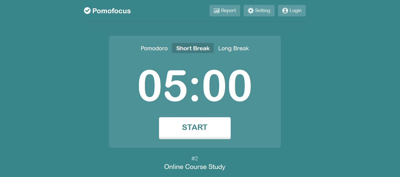 استراحت کوتاه در Pomofocus