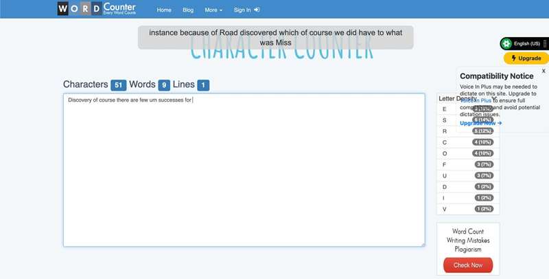 استفاده از Voice In برای تایپ صوتی
