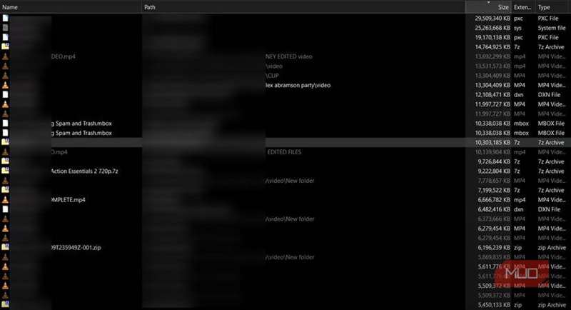 voidtools همه چیز رابط
