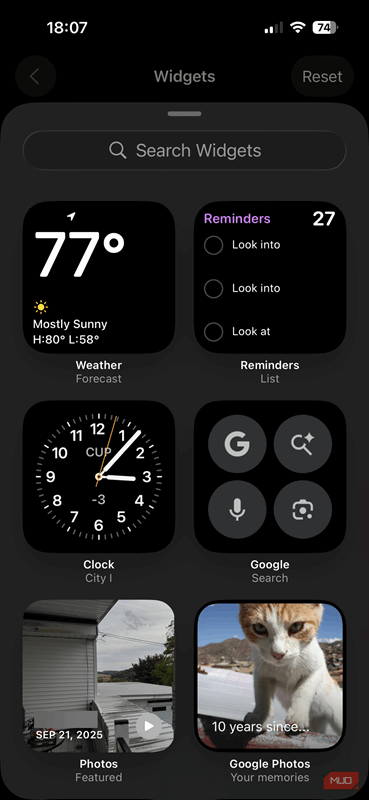 02b افزودن ویجت‌های CarPlay آیفون