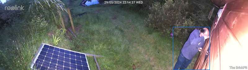 آرگوس ۴ پرو ریولینک - شب با روشنایی فعال