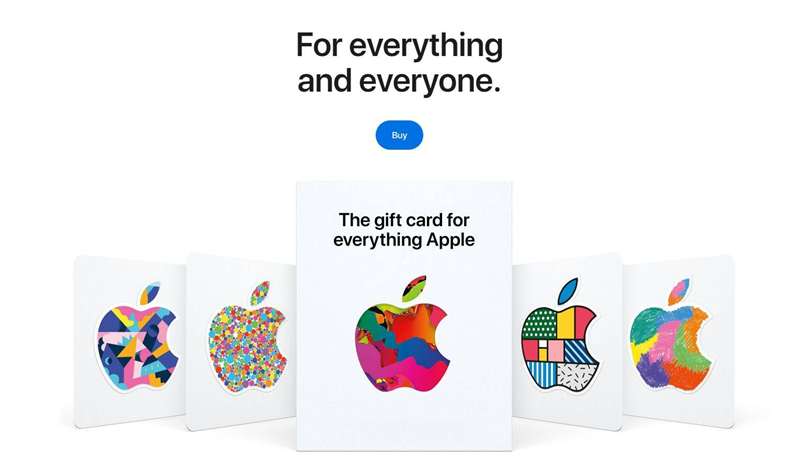 کارت هدیه Apple iTunes