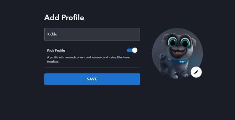 پروفایل‌های کودک دیزنی پلاس