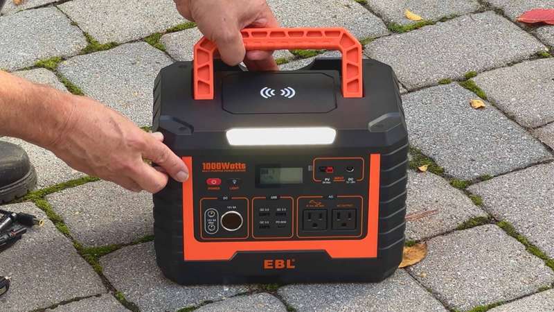 EBL Voyager 1000 - چراغ داخلی