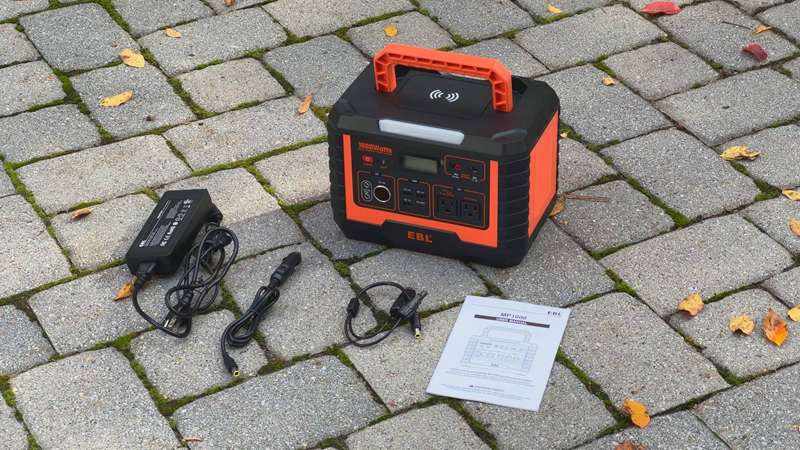 EBL Voyager 1000 - موارد موجود در جعبه