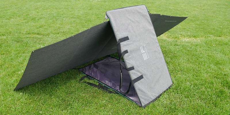 پنل خورشیدی 400W EcoFlow نمای جانبی