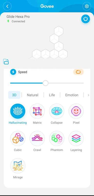 اثرهای 3D Govee Hexa Pro
